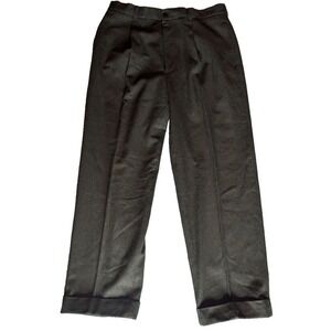 VTG Field Gear FG‎ Pants Mens 36x30 Green Wool Blend Pleated Cuffed Grandpacore